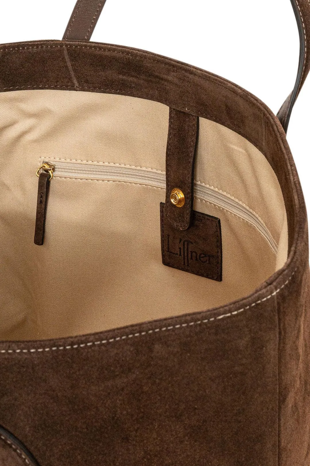 Sprout Tote Suede