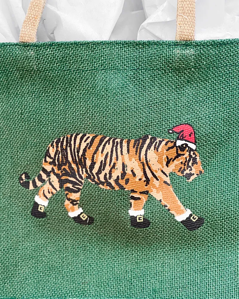 St Nick Tiger Gift Tote