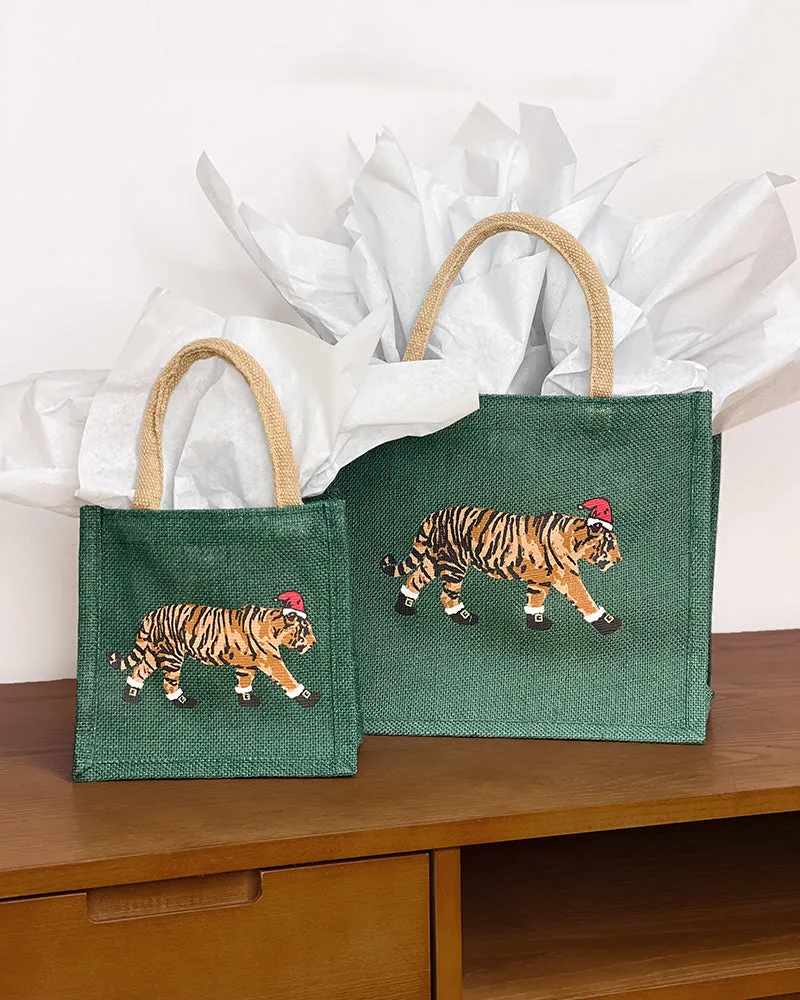 St Nick Tiger Gift Tote