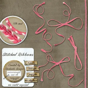 Stitched Ribbons, Volume 01