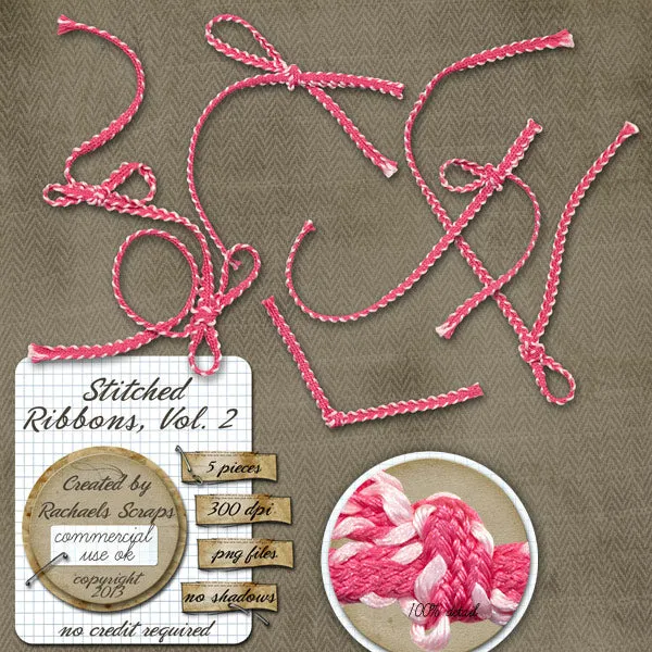 Stitched Ribbons, Volume 02