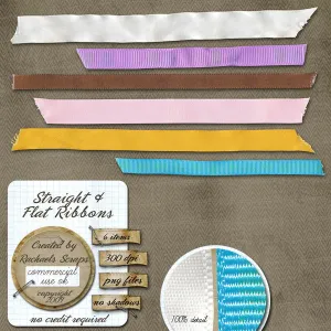 Straight and Flat Ribbons, Volume 01