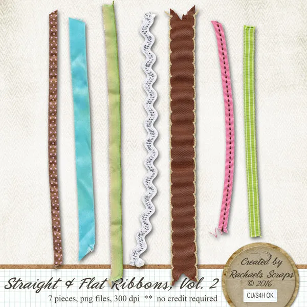 Straight and Flat Ribbons, Volume 02
