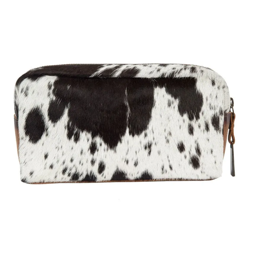 STS Ranchwear Cowhide Bebe Cosmetic Bag