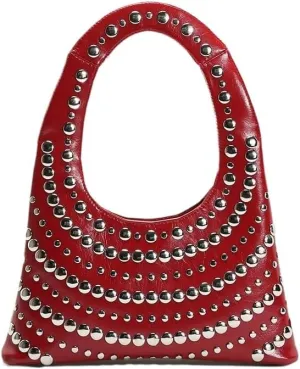 Studded Purse Fall Vintage 2000s Streetwear 90s Cute Y2k Shoulder Bag Suede Purses