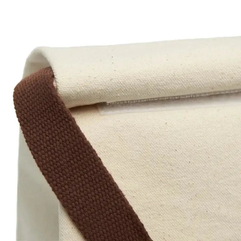 Stylish Cotton Canvas Lunch Bag for Trendy Meals