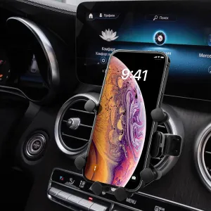 SUNCARACCL Car Phone Holder Phone Mount Compatible with Mercedes Benz A/B/C/E/S-Class, GLC/GLE/GLS/GLB/GLA-Class 2016-2023 & Mini Countryman/Cooper, Mercedes Benz Accessories