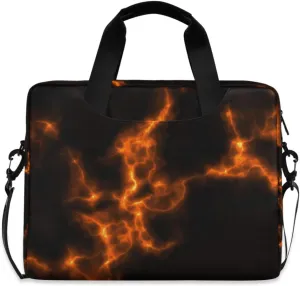 susiyo Laptop Bag Magma Texture Briefcases Messenger Shoulder Bags for 15.6 inch Laptop or Tablet
