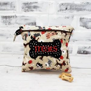 Tan Dogs Personalized Reusable Food Bag