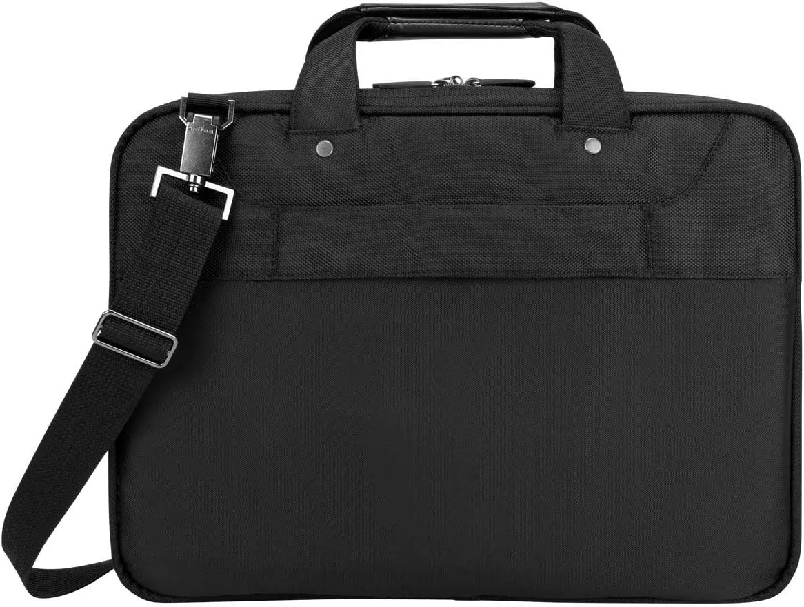 Targus Corporate Traveler Checkpoint-Friendly Traveler Laptop Case for 14-Inch Laptop, Black (CUCT02UA14S)