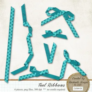 Teal Ribbons
