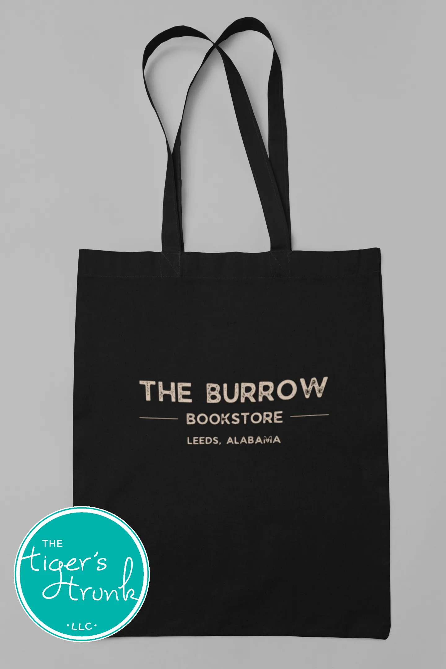 The Burrow Bookstore Reusable Canvas Totes