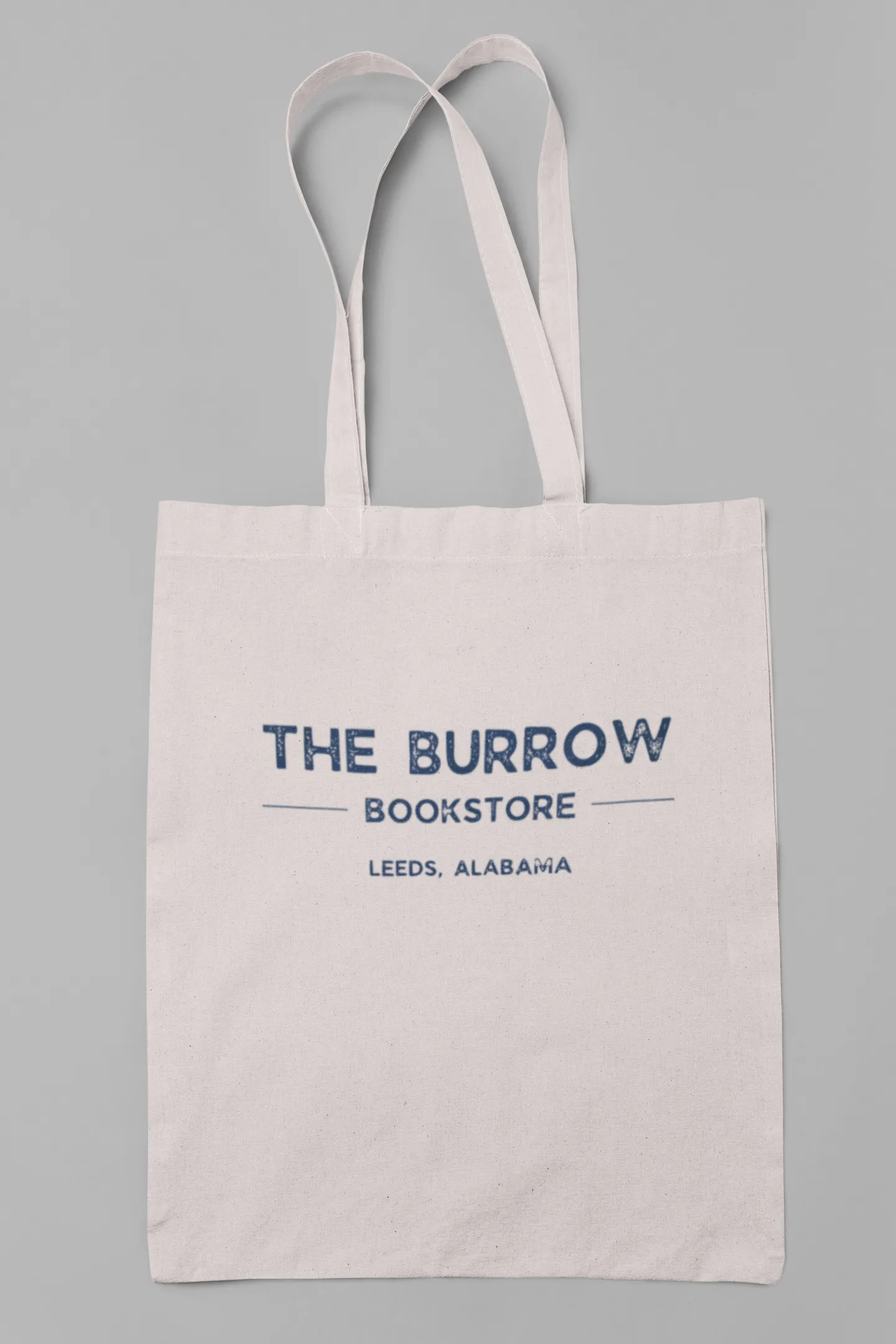 The Burrow Bookstore Reusable Canvas Totes