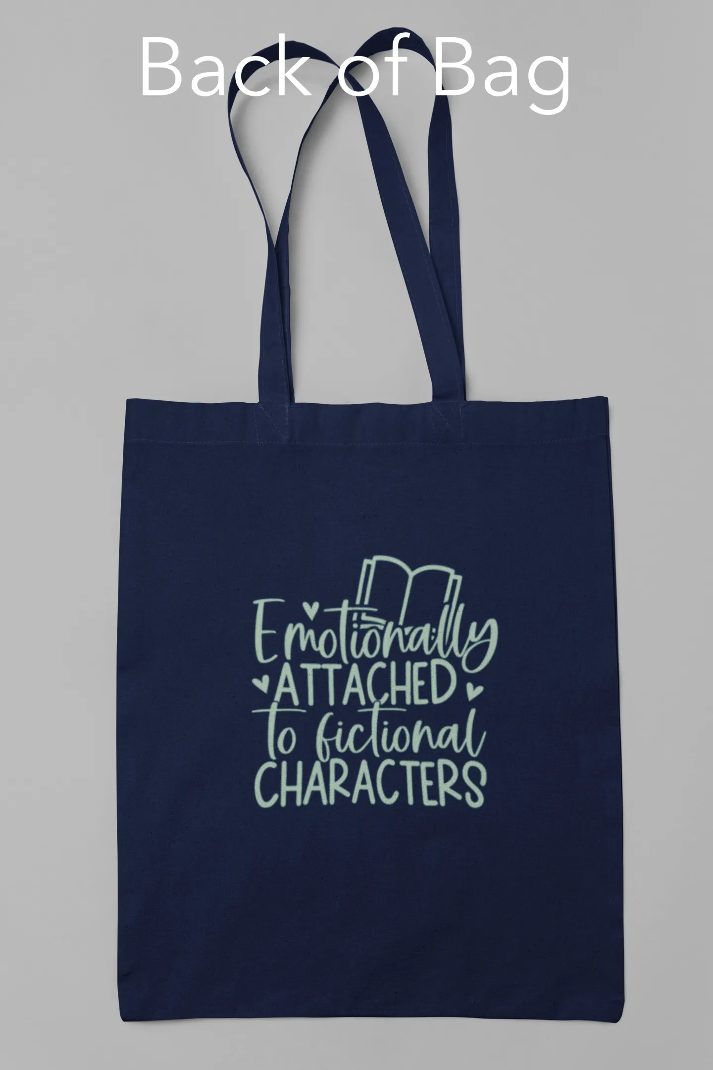 The Burrow Bookstore Reusable Canvas Totes