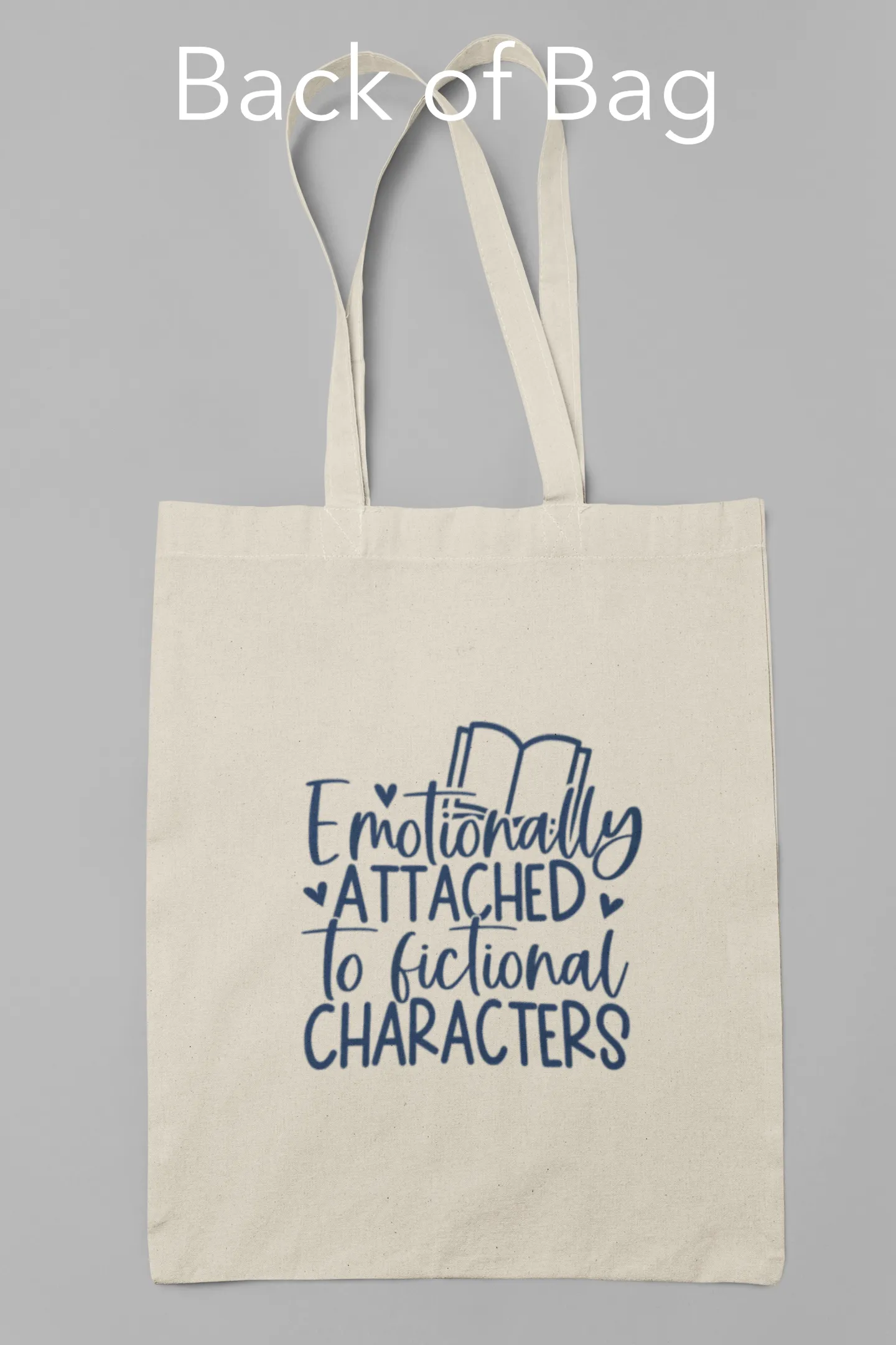 The Burrow Bookstore Reusable Canvas Totes