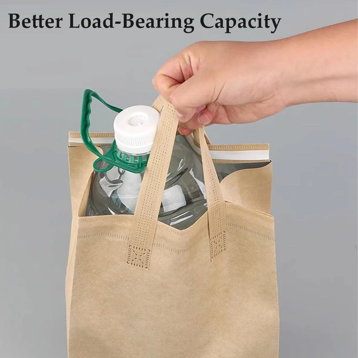 Thermal Insulation Tote Bag Takeaway Packing Food Bag 50PCS