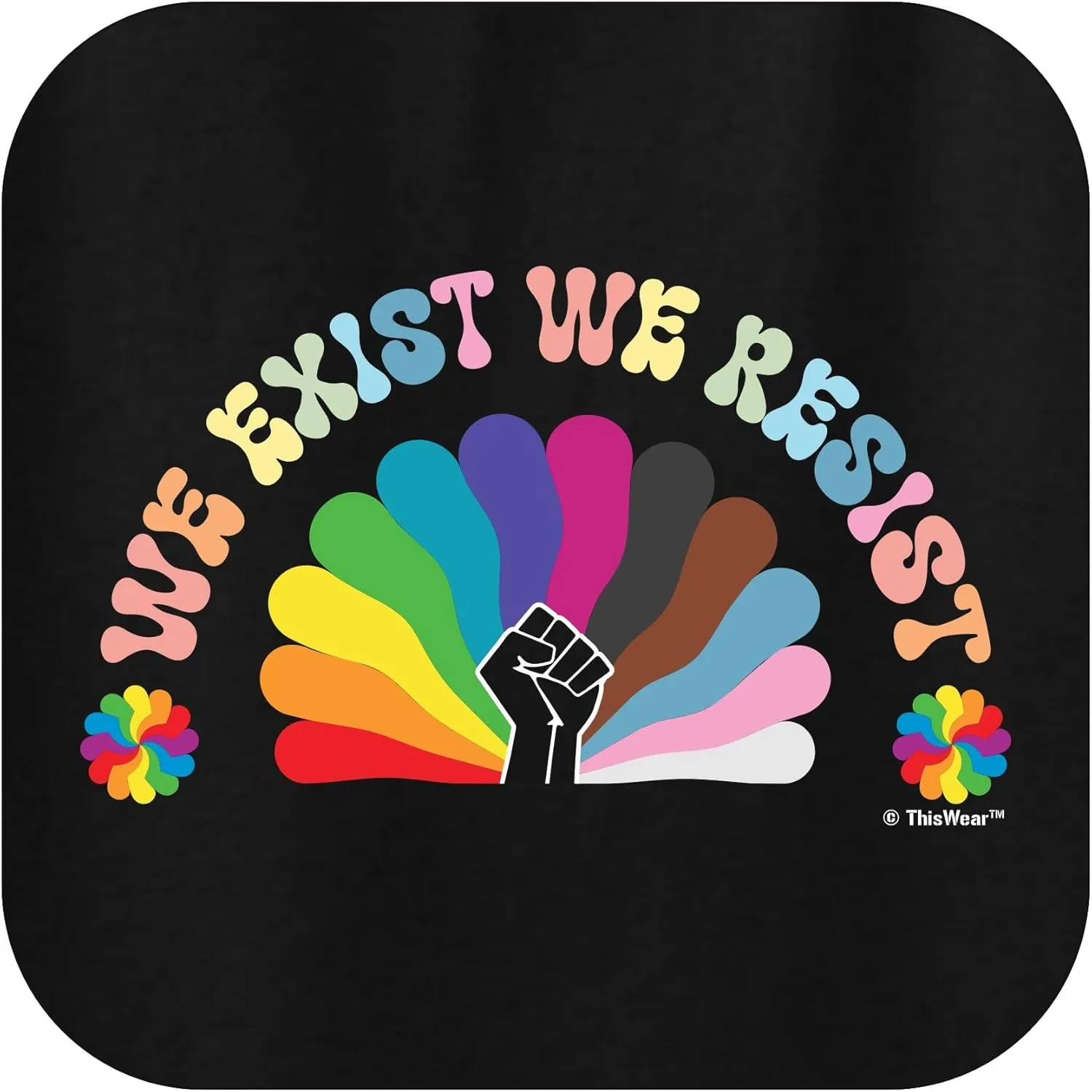 ThisWear We Exist We Resist Unisex Short Sleeve or Long Sleeve T-Shirt
