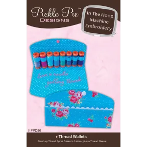 THREAD WALLETS PICKLE PIE DESIGNS