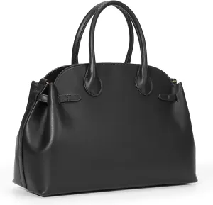 Top Handle Bag Medium Crossbody Bags For Women Vintage Tote Satchel Shoulder Bag Luxury Pu Leather Handbag