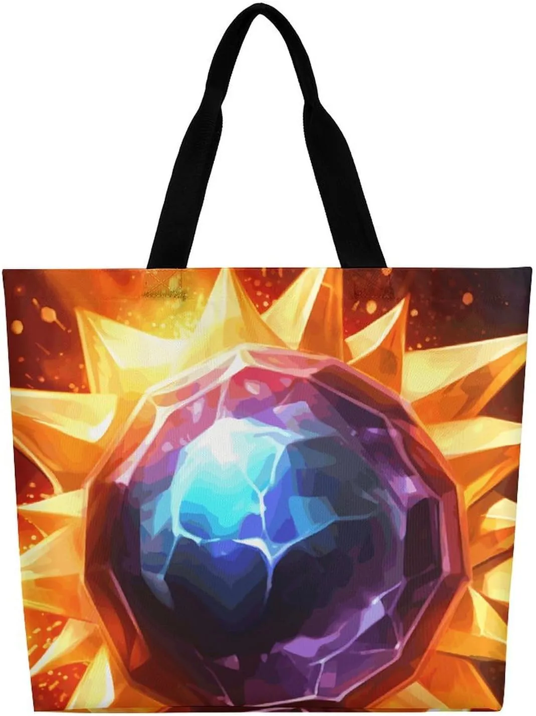 Tote Bag for Women Large Capacity Tote Bags Show Radiance Handbag Crossbody Bag Shopping Bags Shoulder Bag