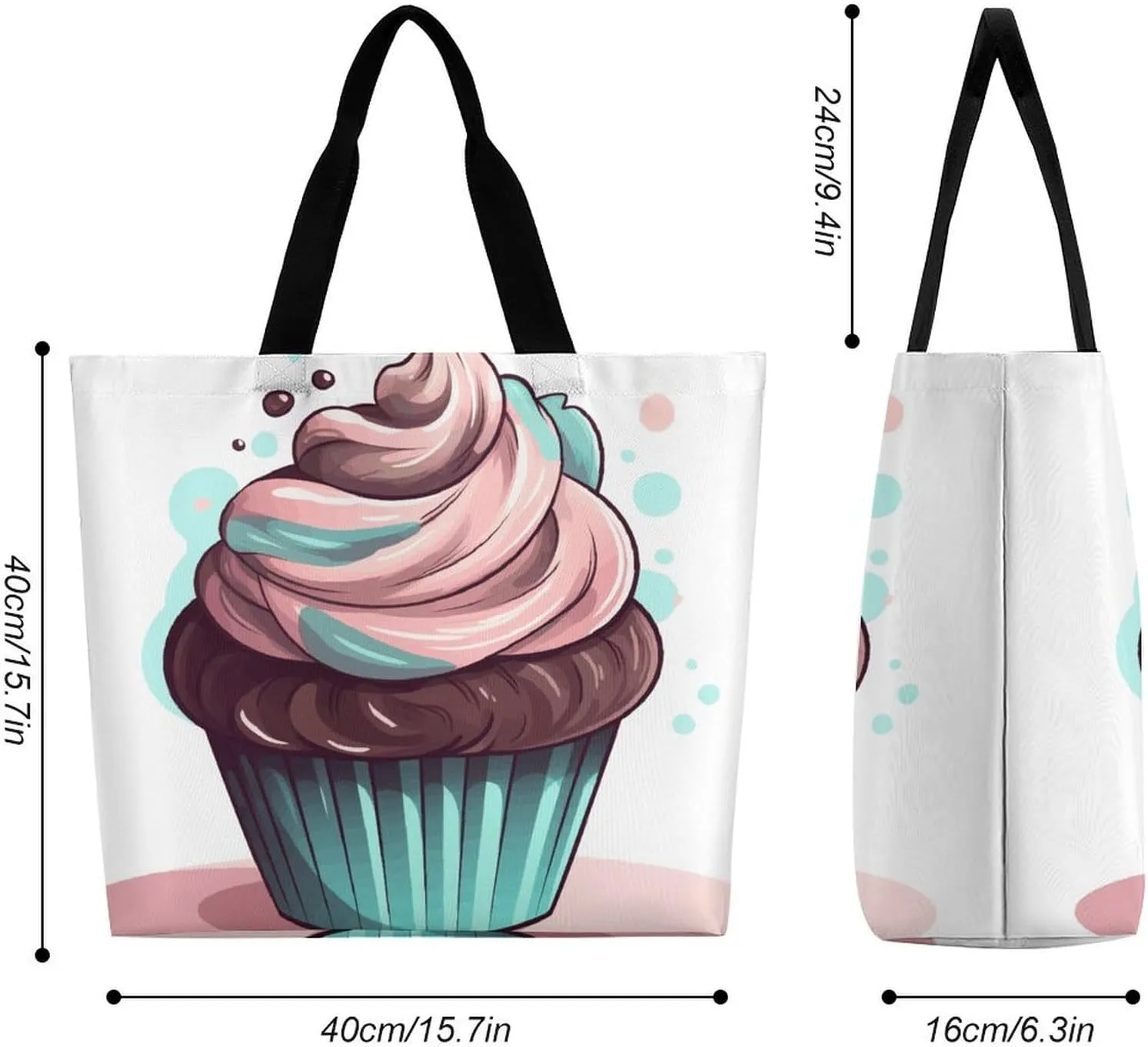 Tote Bag for Women Large Capacity Tote Bags Spherical Handbag Crossbody Bag Shopping Bags Shoulder Bag