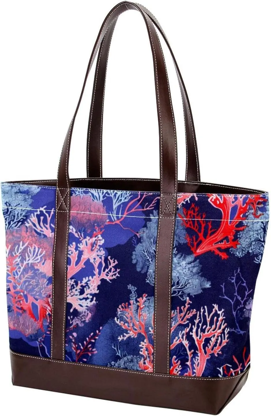 Tote Bag for Women, Large Tote Bags for Women, Women's Tote Handbags, Marine Animal Shark Swarm, Totes for Women