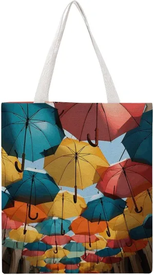 Tote Bag for Women Xmas Snowman Canvas Tote Bag Handbag Crossbody Bag Shopping Bags Shoulder Bag
