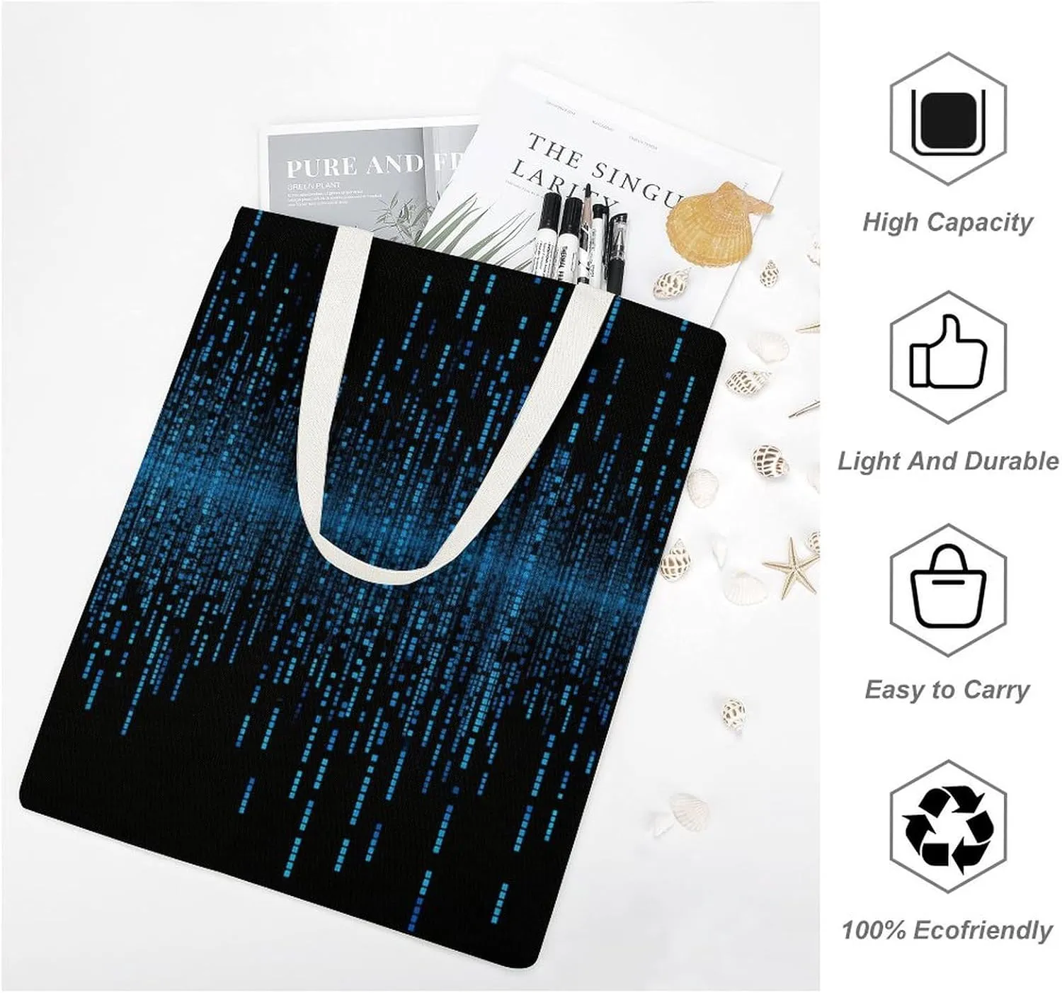 Tote Bag for Women Xmas Snowman Canvas Tote Bag Handbag Crossbody Bag Shopping Bags Shoulder Bag