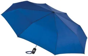 totes Auto Open Auto Close Umbrella ~ 43" Arc ~ Fits in Travel Bag, Color: Dark Royal Blue