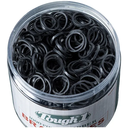 Tough 1 Braiding Bands- Black