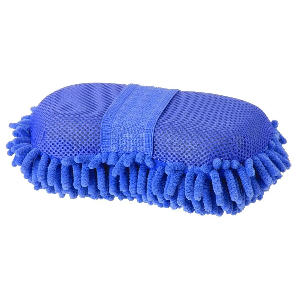 Tough 1 Micro Fiber Bristle Sponge- Blue