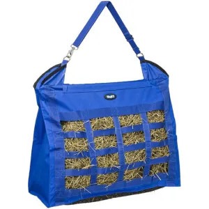 Tough 1 Nylon Slow Feed Top Load Hay Bag- Royal Blue