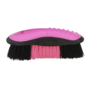 Tough1 Great Grips Stiff Brush- Pink