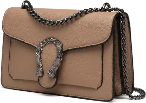 Travistar Crossbody Bags for Women Small Handbags PU Leather Shoulder Bag Purse Evening Bag Quilted Satchels with Chain Strap