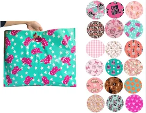 Trendy Chick Mailers - 100 pack die cut Merchandise and Shopping Bags/Perfect for Retail Stores, Boutiques, Gift Shops, and Festivals | Western, Cute and Trendy designs (Punchy Cowgirl, 20x15)