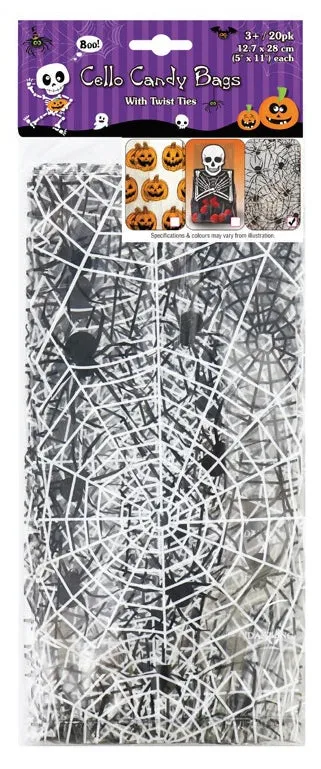 Trick Or Treat Pop Out Candy Bags 20PK