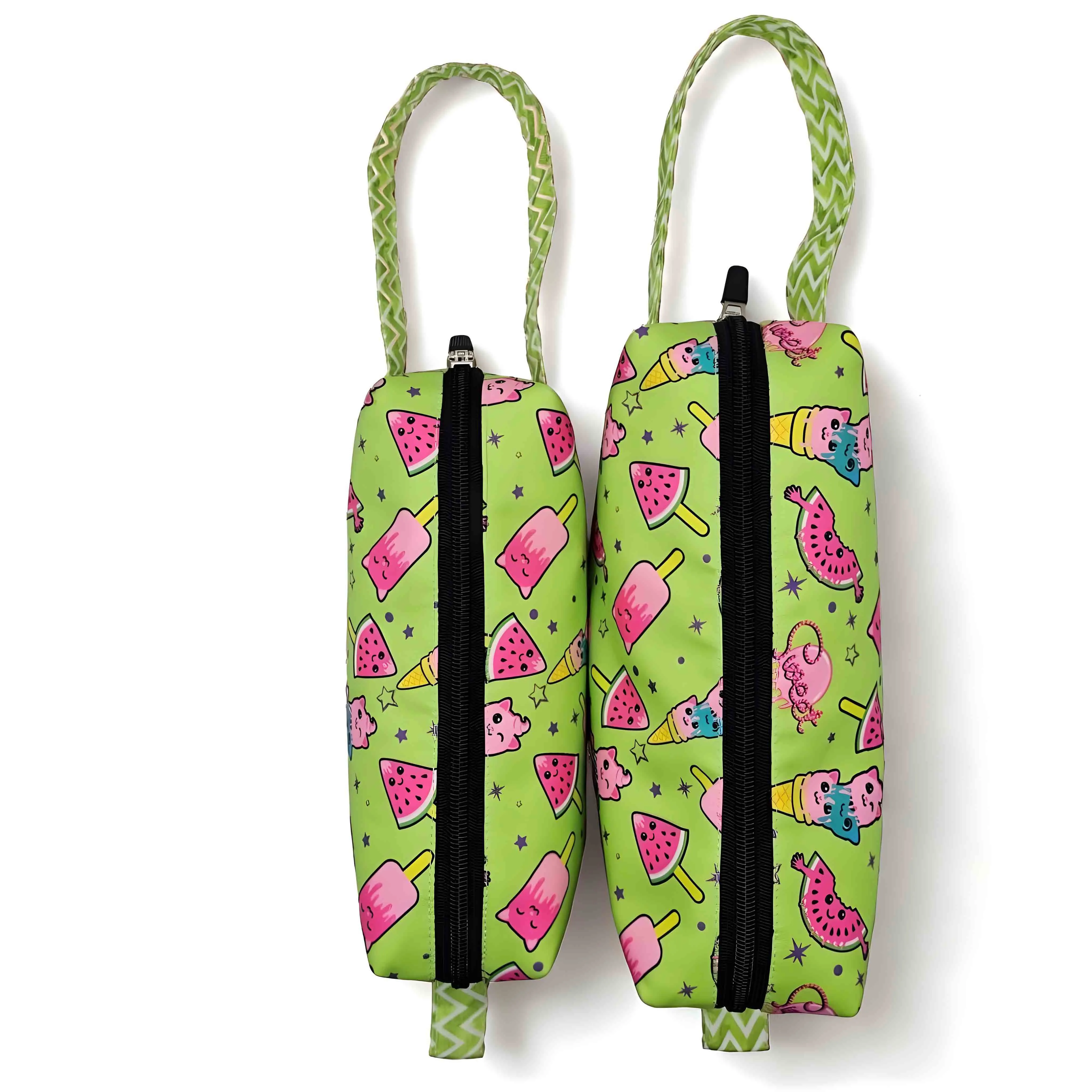 Tropical Bliss Print Maxi Pouch Set