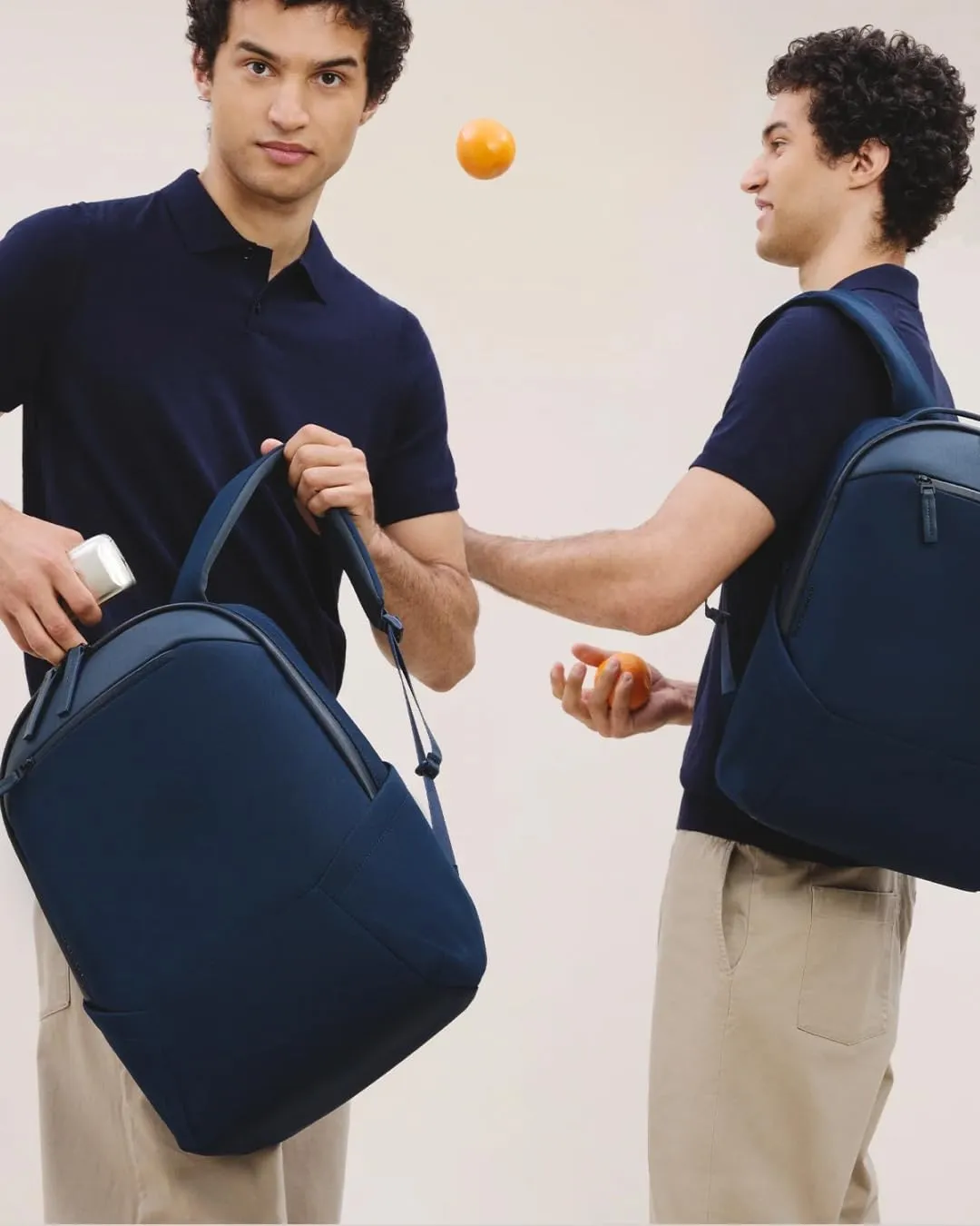 Troubadour Apex Backpack 3.0 - Premium Waterproof Laptop Backpack Fits Up to 17" - Ergonomic Design for Work and Travel - Stylish Backpack with 5-Year Guarantee - Navy