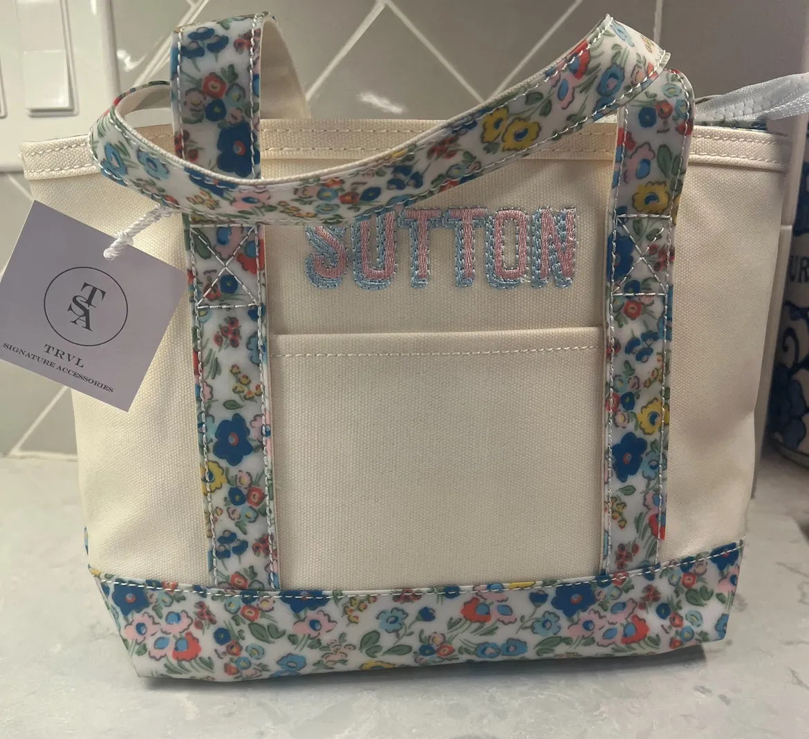 TRVL Tote Bags
