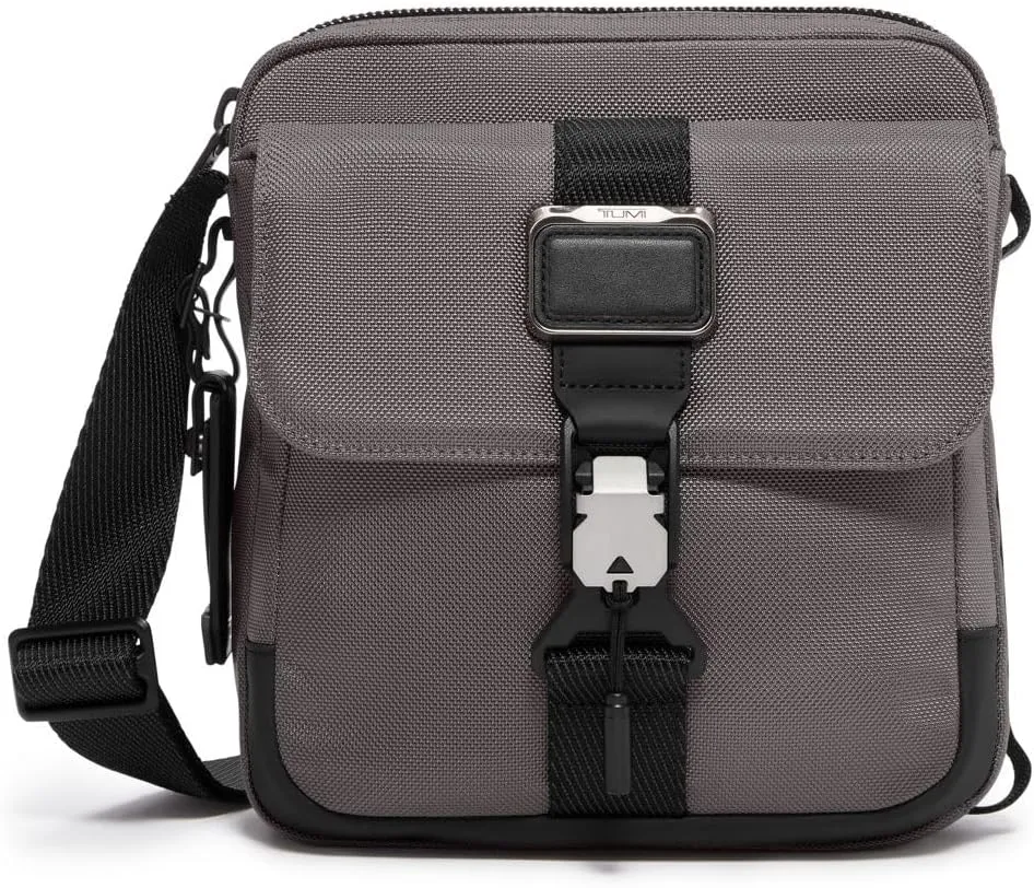 TUMI - Alpha Bravo Junior Crossbody - Premium Crossbody Bag - Small Bag for Everyday or Travel - 9.5" X 8.8" X 2.8"