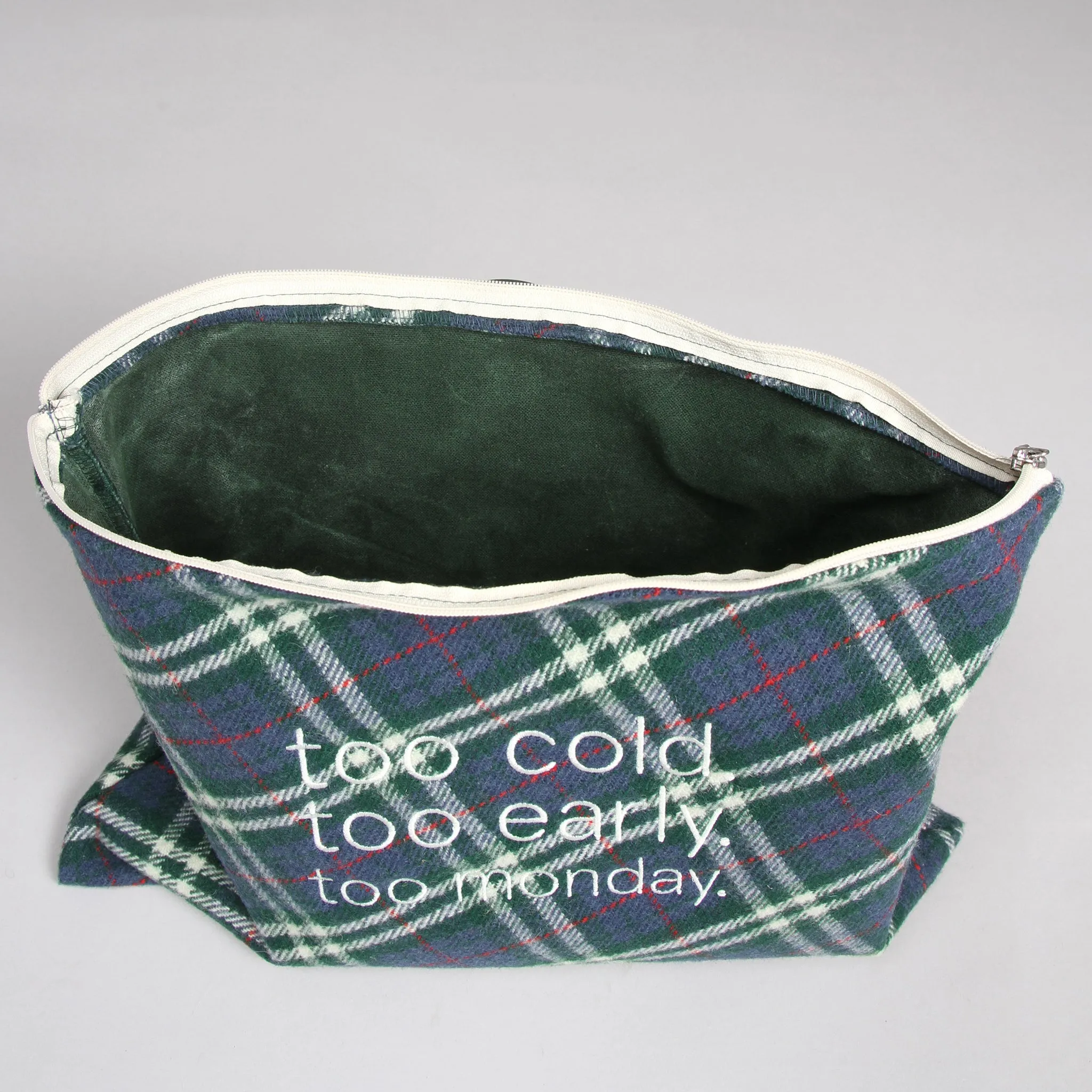 Utility Pouch - Wool Tartan