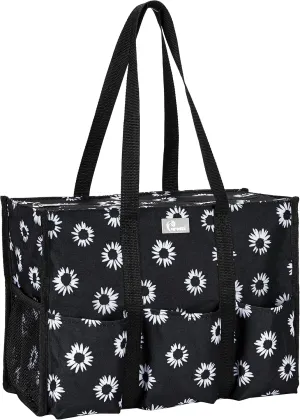 Utility Tote with Pockets & Compartments - Perfect Nurse, Teacher & Work Bag