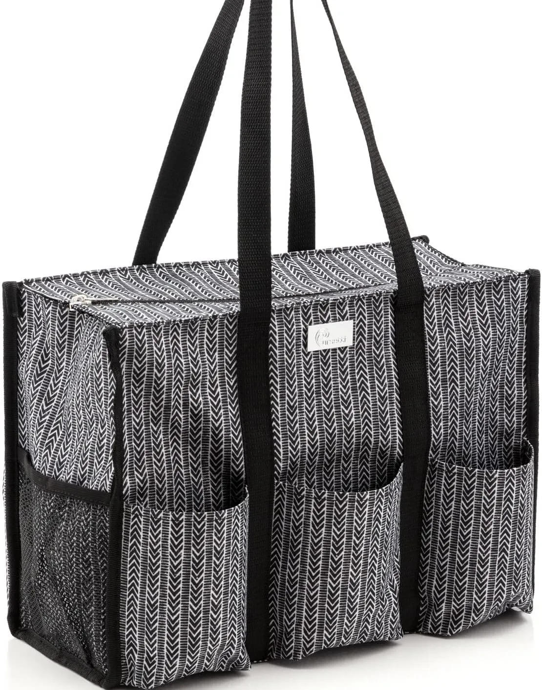 Utility Tote with Pockets & Compartments - Perfect Nurse, Teacher & Work Bag