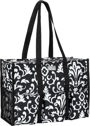 Utility Tote with Pockets & Compartments-Perfect Nurse Tote Bag, Teacher Bag, Work Bags for Women & Craft Tote