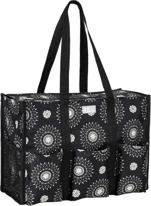 Utility Tote with Pockets & Compartments-Perfect Nurse Tote Bag, Teacher Bag, Work Bags for Women & Craft Tote