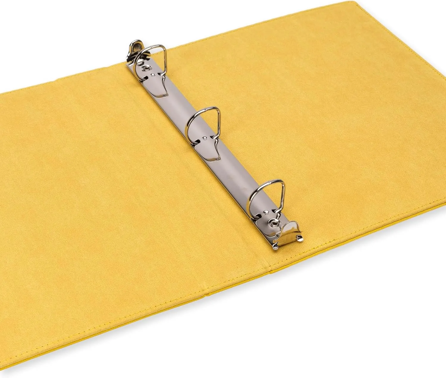 Vault X Trading Card 3 Ring Binder, fits 9 Pocket Pages, 540 Cards, Exo-Tec Material, Easy Open, D-Ring Clip Folder for Collectible Card Games, Sports, TCG (Yellow, Slim)