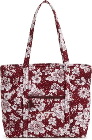 Vera Bradley Women's Cotton Collegiate Vera Tote Bag (Multiple Teams Available)