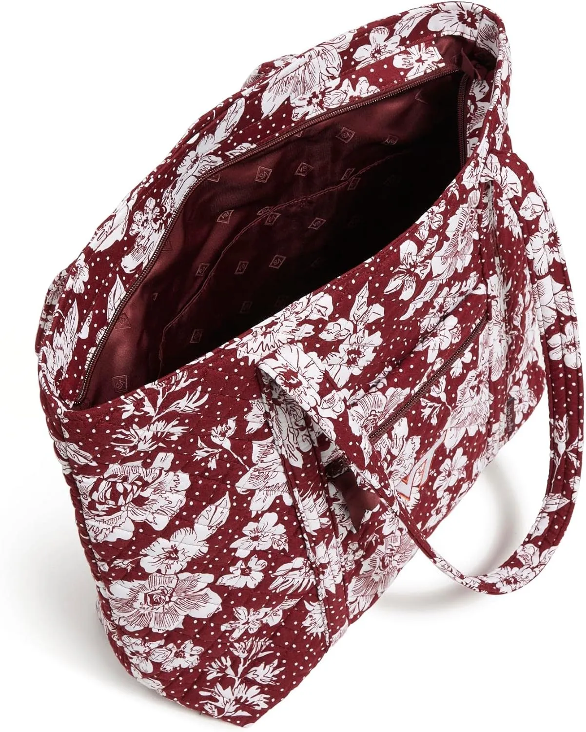 Vera Bradley Women's Cotton Collegiate Vera Tote Bag (Multiple Teams Available)