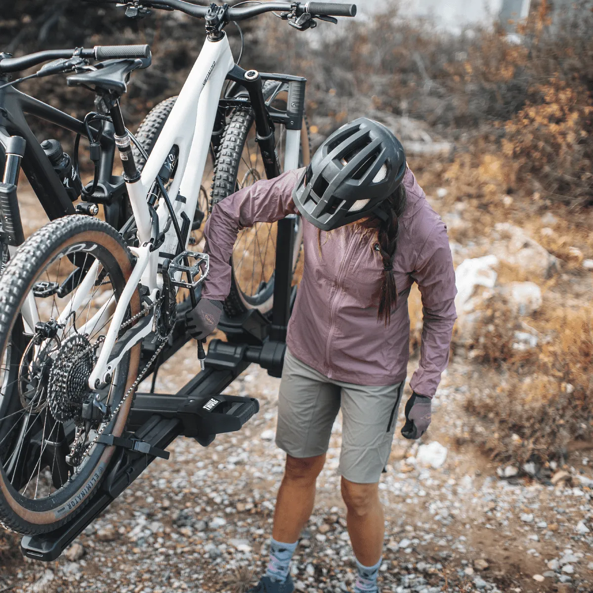 Verse 2-Bike Hitch Platform Bike Rack