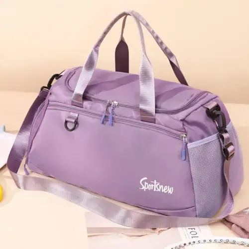 Vibrant Nylon Travel Bags